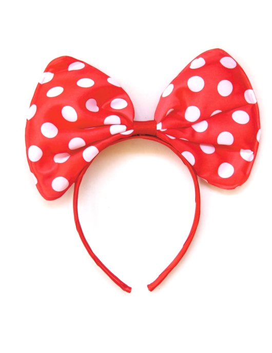 Pack of 1 - Minnie Mouse Headband Red