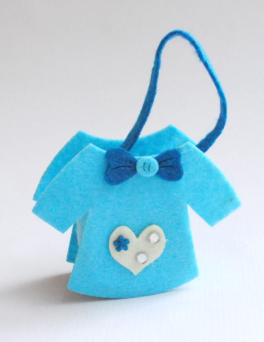 Baby shower decor Dress-Candy Bag - S- (Sky blue)