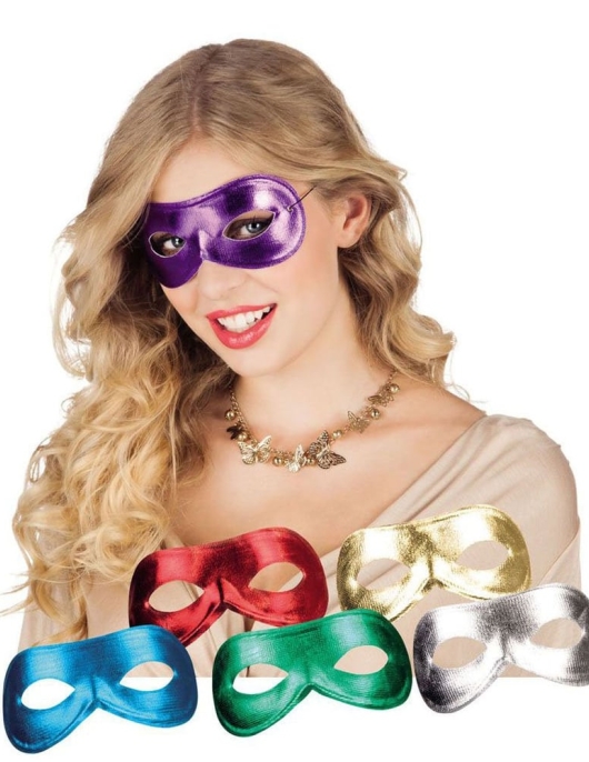 Antifaz Surtido Colorido Eyes Mask – Metallic shade and Assorted Color