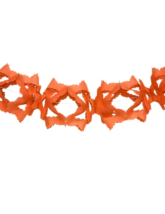 Orange Flower Garland - 6 meters