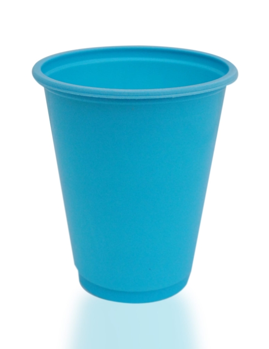 Blue Plastic Cups 266ml