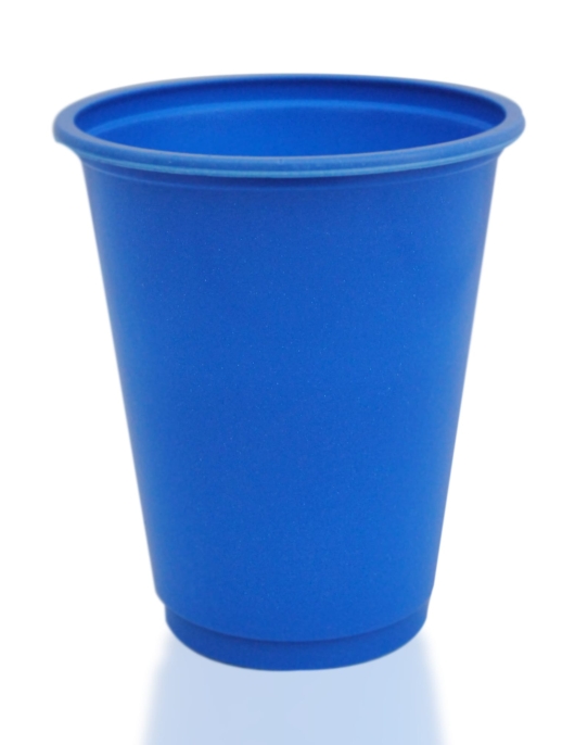Blue Plastic Glass 266ml