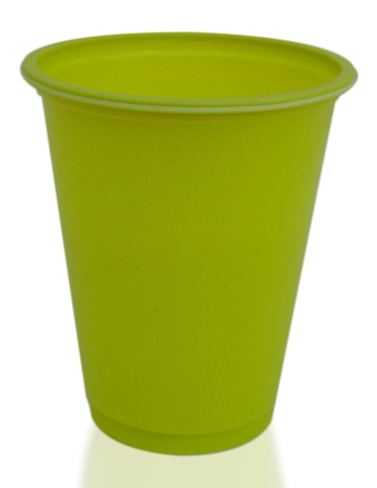 Green Kiwi Plastic Cups 266 ml