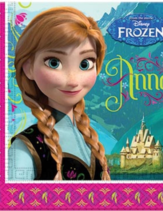 20 2Ply Napkins Disney Frozen 33 X 33cm