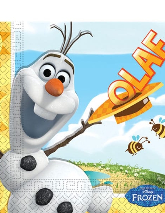 Frozen Olaf Paper Napkins 33 x 33cms