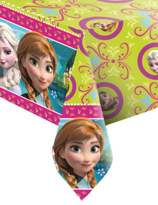 Frozen Plastic Table Cover 120 x 180cm
