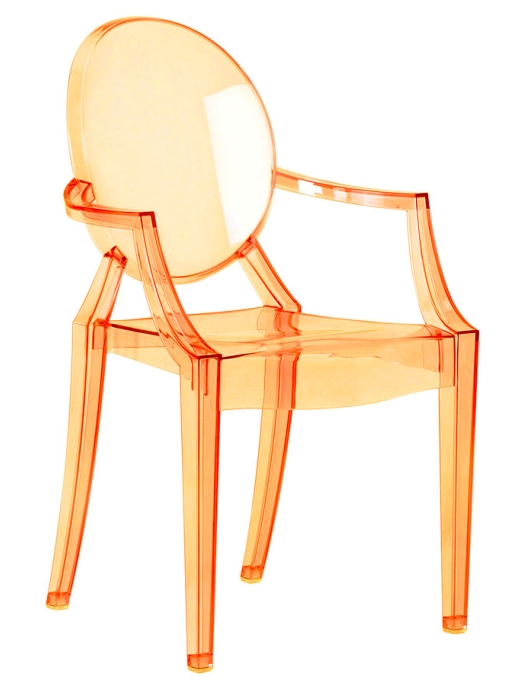 Premium Quality Acrylic Chair – Orange
