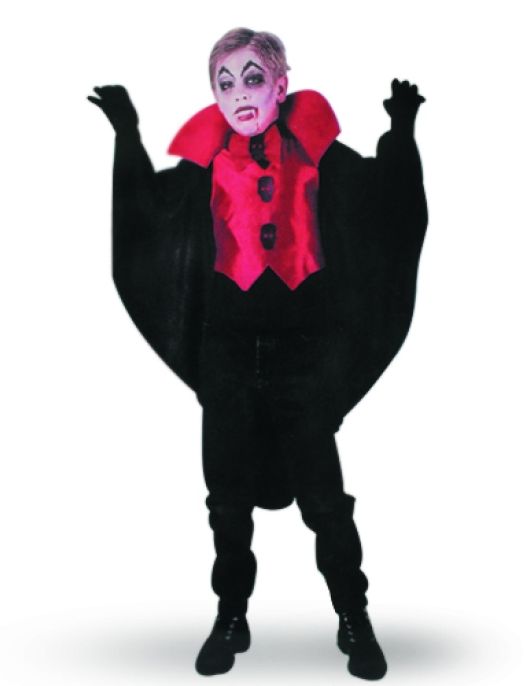 Dracula Boy Kids Costume Small