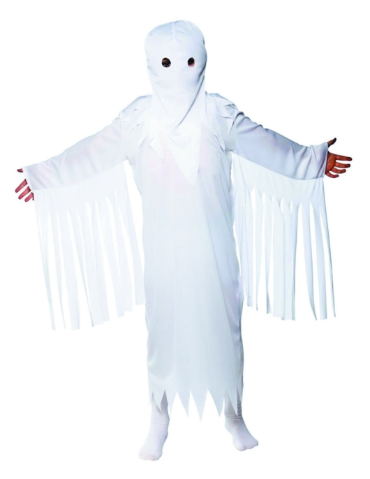 Scary Ghost Kids Costume Medium