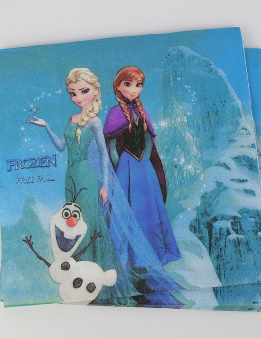 Frozen Paper Napkins 33 x 33cms