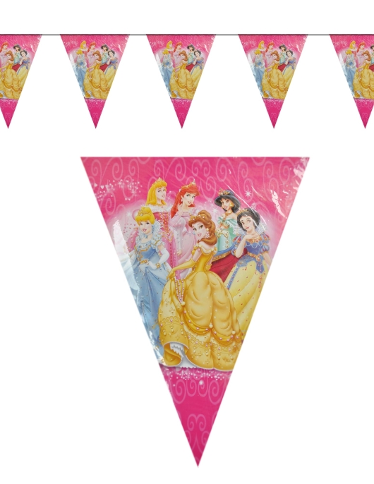 Princesses Royal Paper Flag Banner 2.7meter