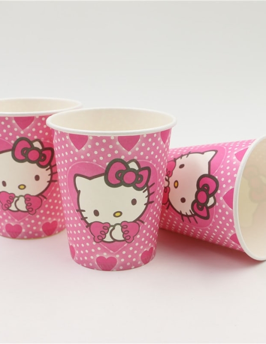 Hello Kitty Paper Cups 250ml