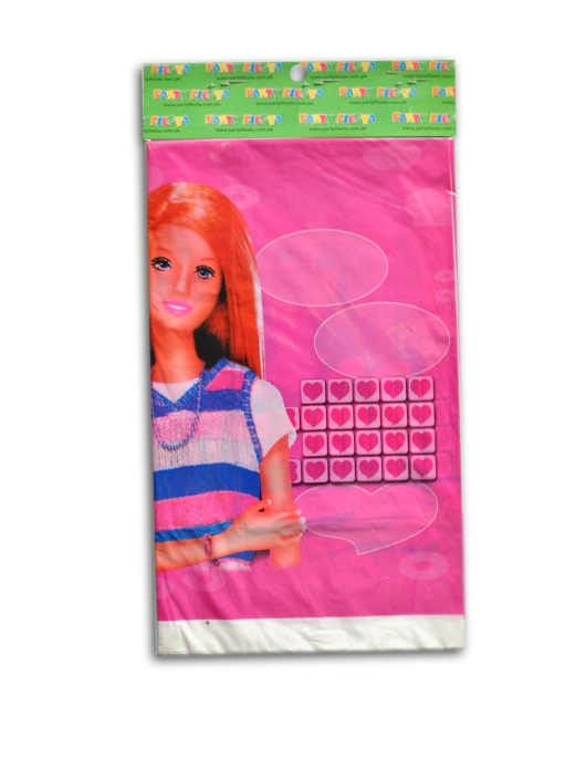Barbie Plastic Table Cover 108 x 180cms
