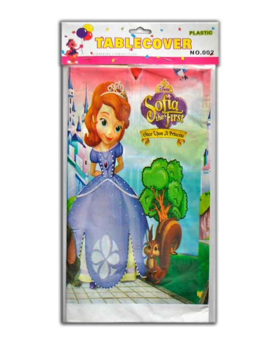 Sofia the First Plastic Table Cover 55 x 180cms