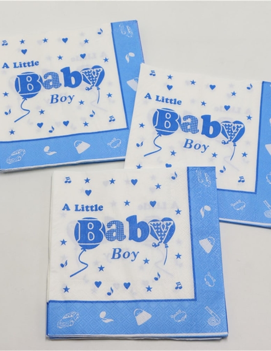 Baby Boy Napkins 