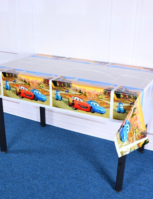 Cars Plastic Table Cover 55 x 180cms