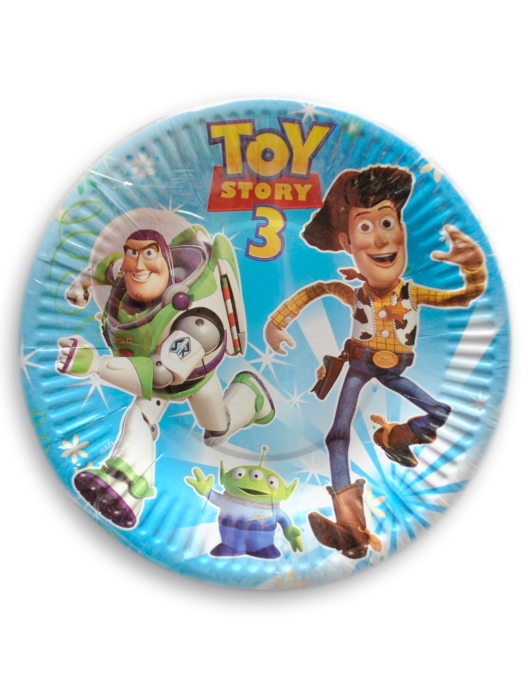 Toy Story - Round Paper Plates 18 cm