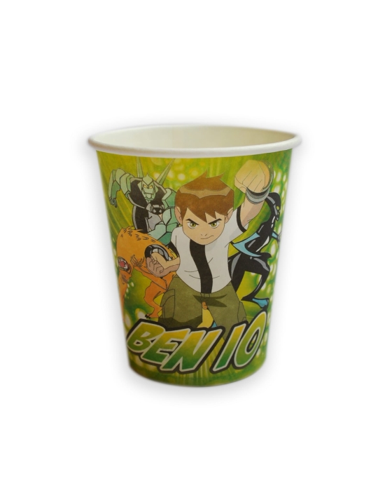Ben10 Paper Cups 250ml