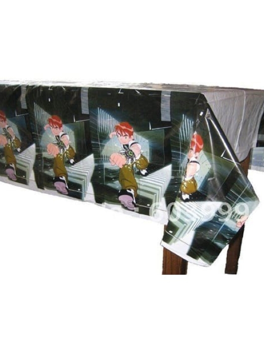 Ben10 Plastic Table Cover 55 x 180cms