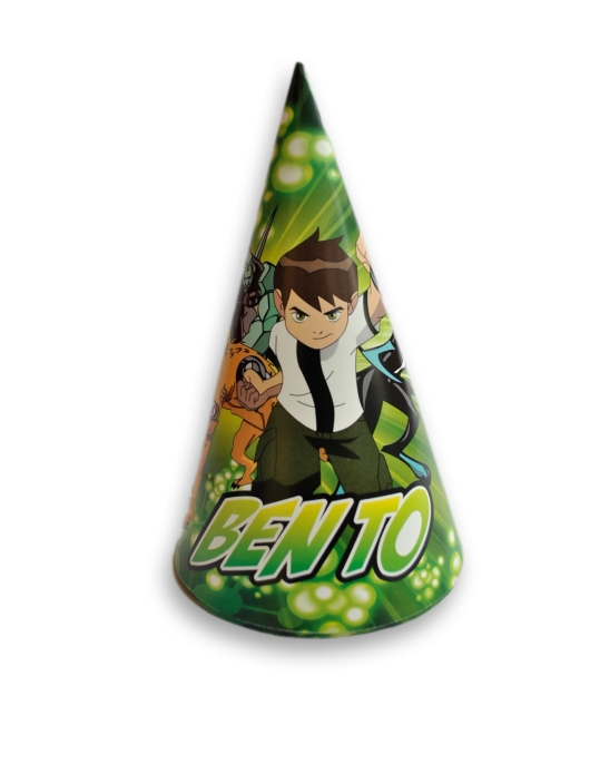 Ben10 Paper Hats 10pcs