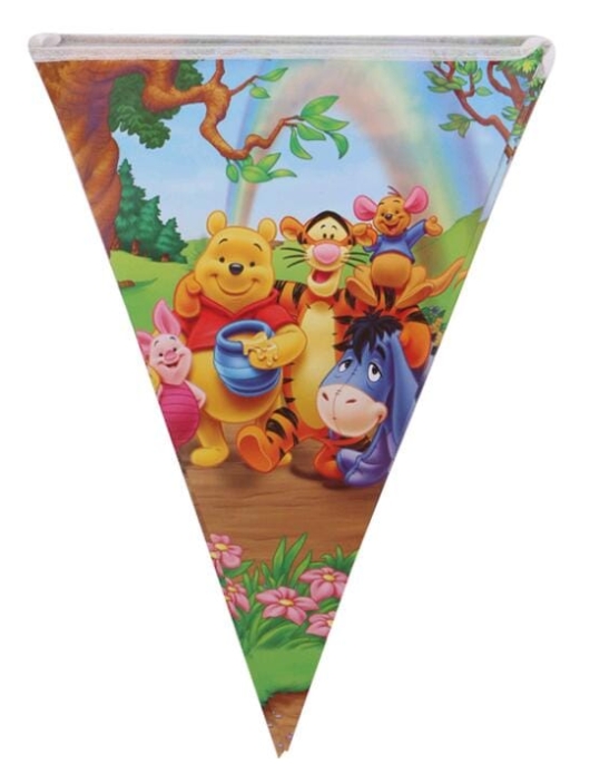 Winnie The Pooh Happy Friends Flag Banner 2.7meter