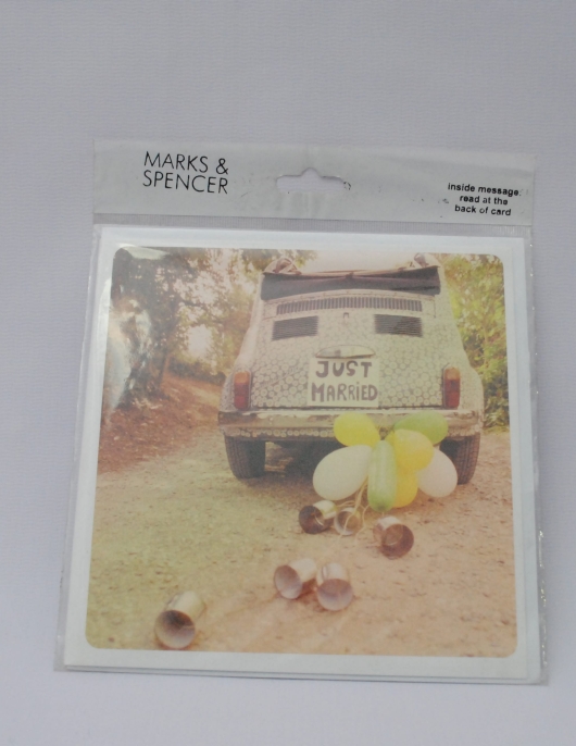 Just Married Card