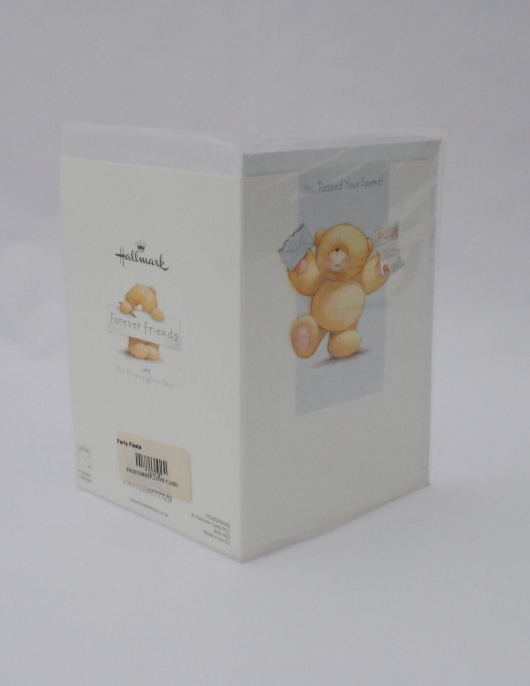 Lover Girl Friend Card White