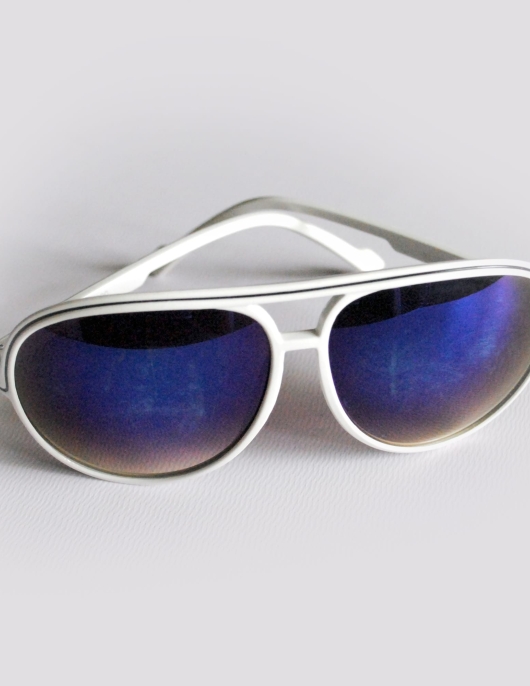 Slotted Novelty Party Eye Wear - Red
