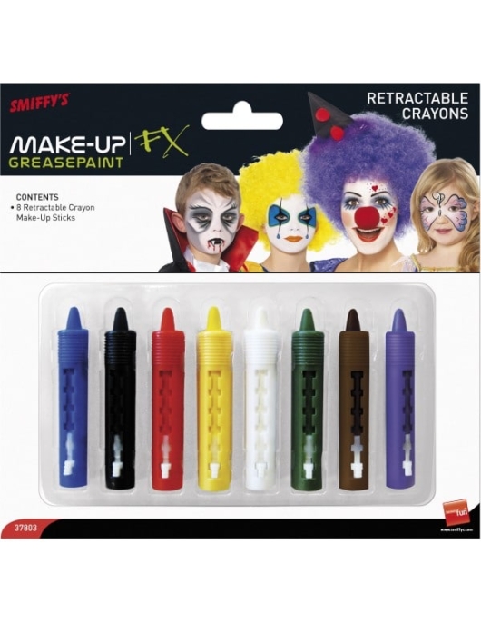 Crayons Make Up Stick 8pcs