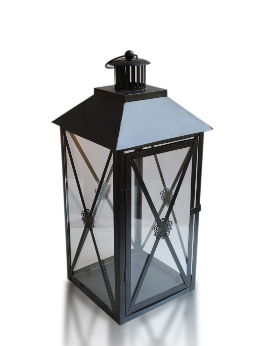 Candle Lantern Small Black 