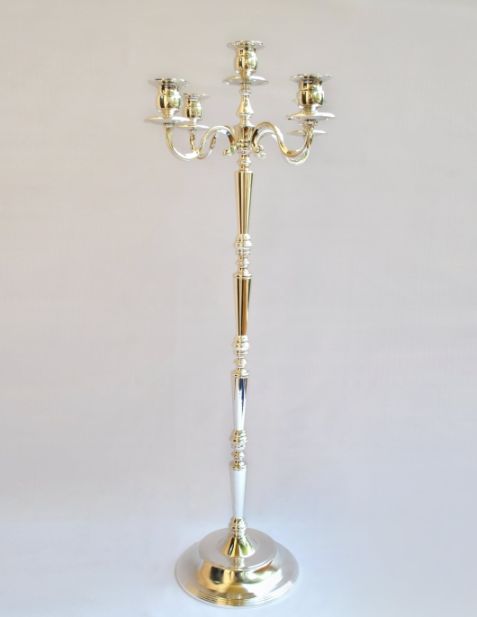 Silver Candle Stand 