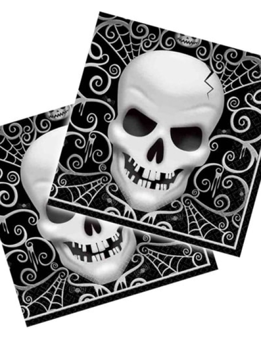 Halloween Fright Night Paper Napkins 32.7 x 32.7cms