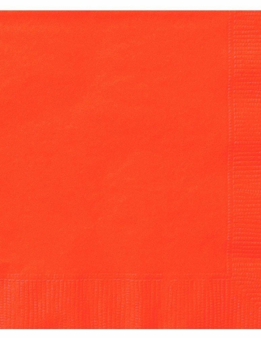Orange Pumpkin Paper Napkins 33 cm x 33 cm