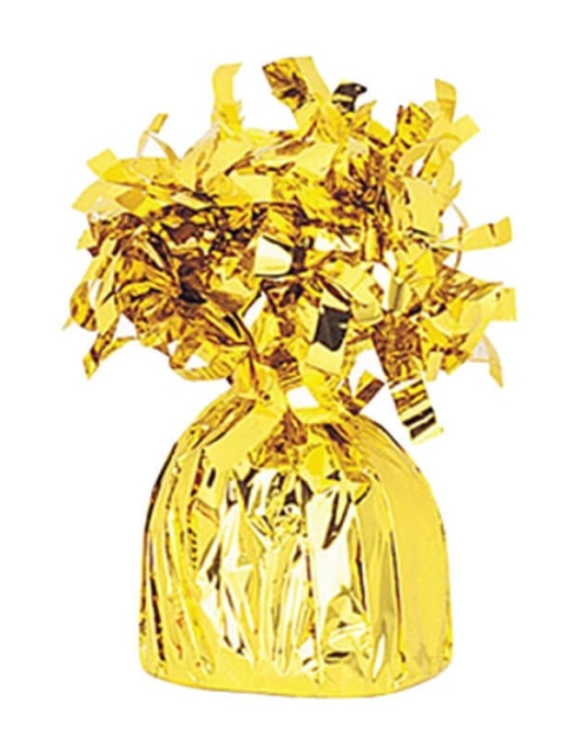 Candy Shape Foil Balloon Weight - Golden