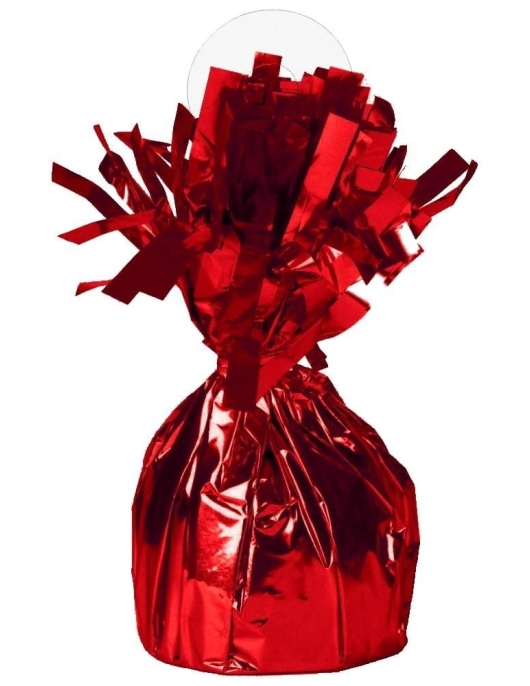 Candy Shape Foil Balloon Weight - Red