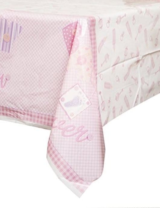 Baby Shower Plastic Table Cover 137 x 213cms
