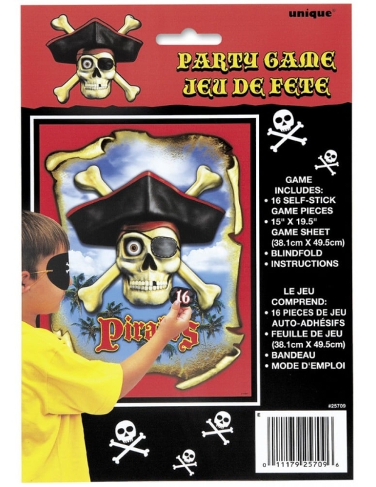 Pirate Blindfold Game 38.1 x 49.5cms