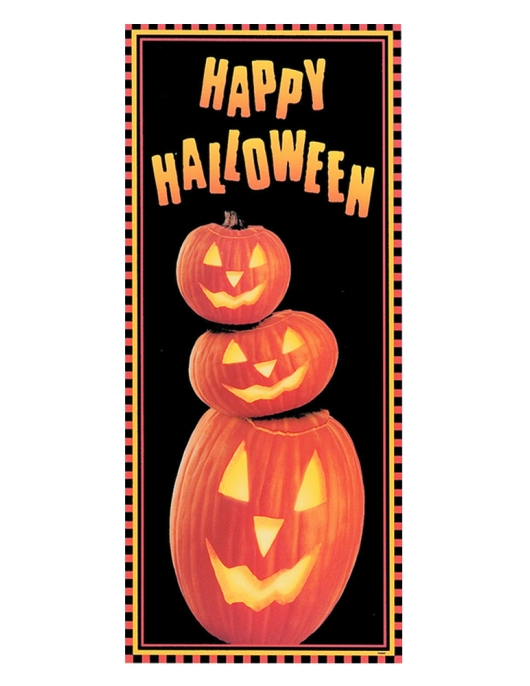 Happy Halloween Door Poster 68.5 x 152.4cms