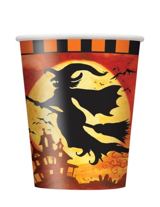 Halloween Spooky Hollow Paper Cups 270ml
