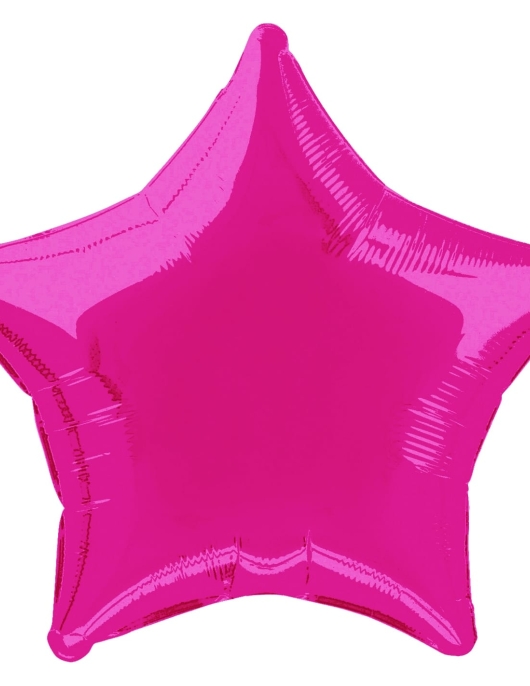 Pink Star Shape Foil Balloon 20inches