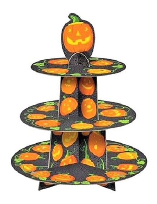 Cupcake Tree Presentoir A Petits Gateaux (Halloween Card Board 3 Steps)