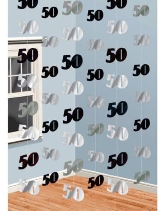 Hanging String Decoration Number 50 - 2.13meter
