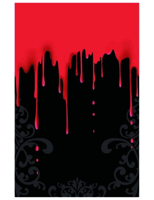 Halloween Fangtastic Plastic Table Cover 137 x 259cms