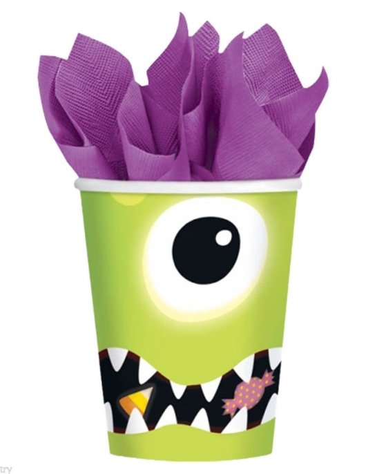Halloween Boo Crew Paper Cups 226ml