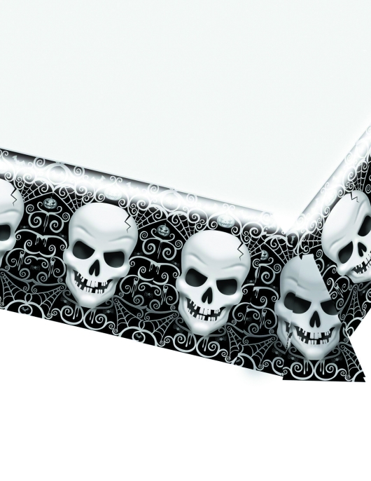 Halloween Fright Night Plastic Table Cover 137 x 259cms