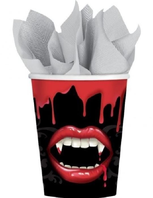 Halloween Fangtastic Paper Cups 266 ml